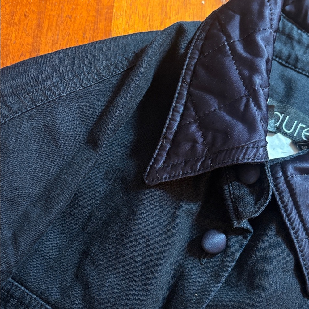 Archival Laurèl by Escada Embroidered Sleeve Utility Shirt Jacket - Vintage 90s - Picture 7 of 8